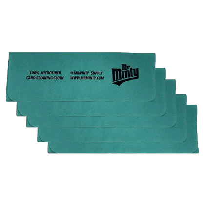 5 Pack - Mr. Minty Microfiber Card Cleaning Cloth