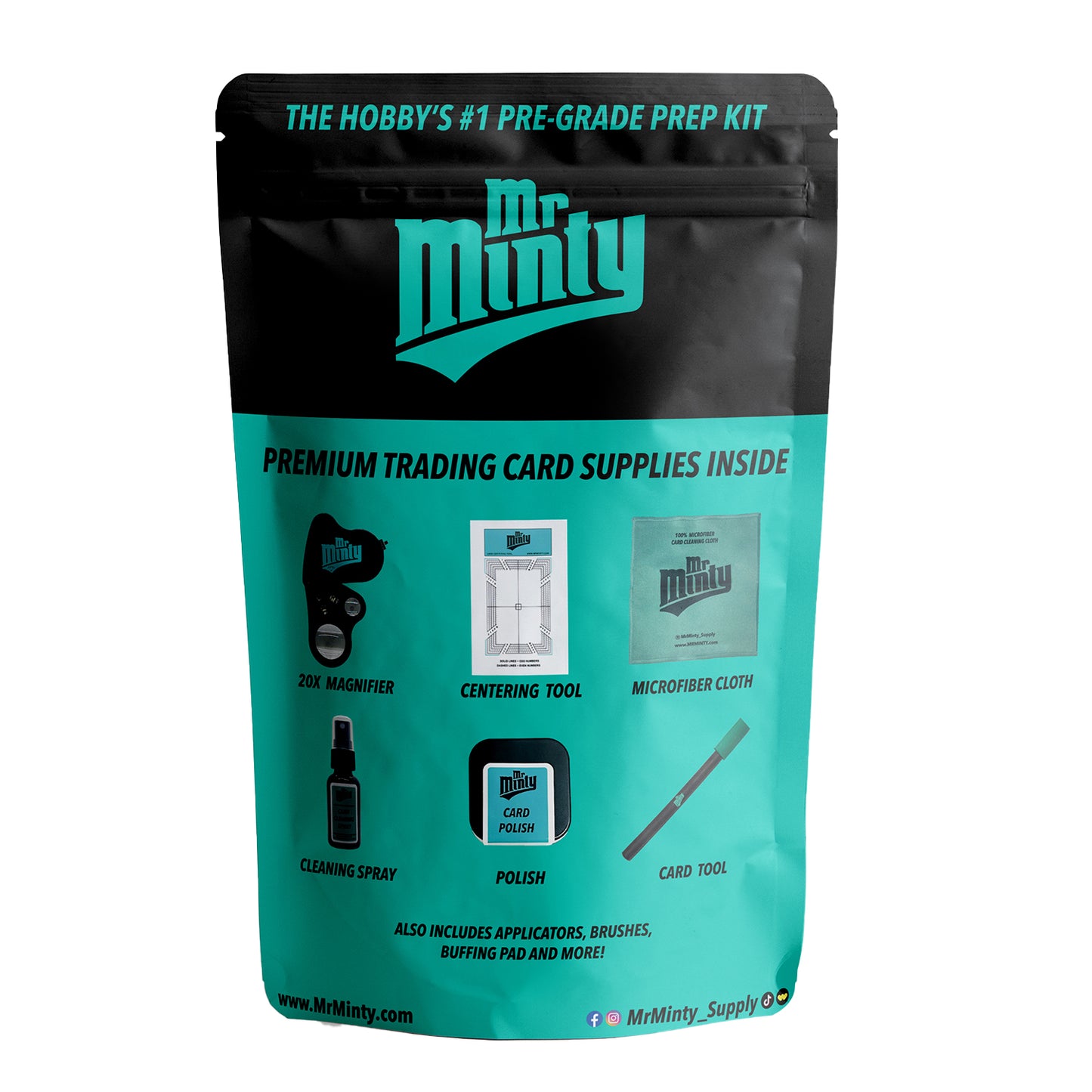 Mr. Minty - Card Grading Prep Kit - Card Cleaning Kit