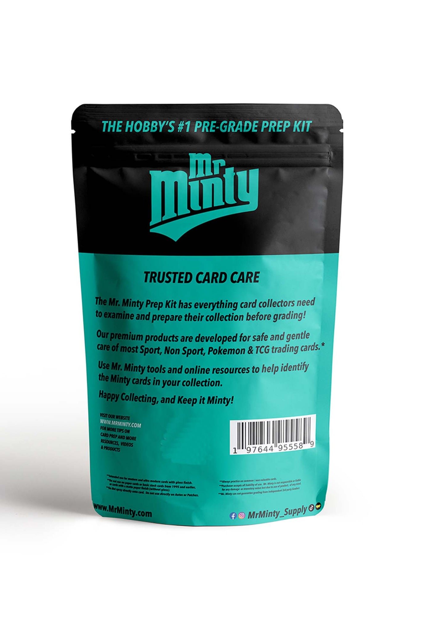 Mr. Minty - Card Grading Prep Kit - Card Cleaning Kit